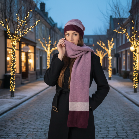Set Malva Bordeaux Inverno