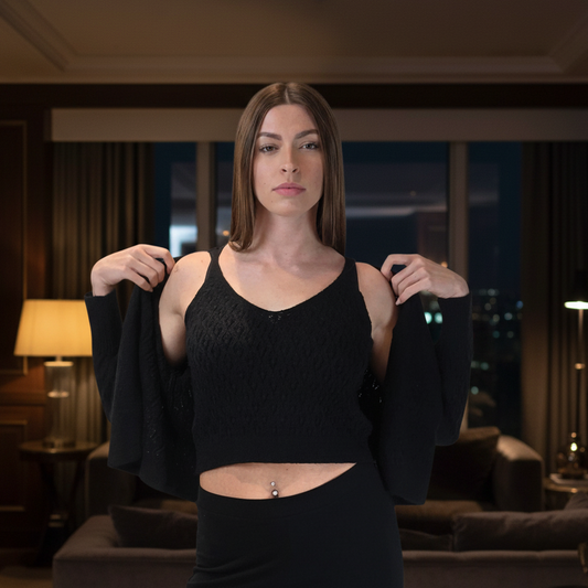 Top Crop Nero