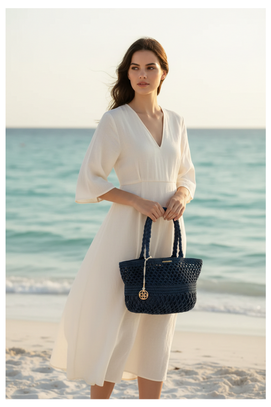 Tote Navy Spiaggia