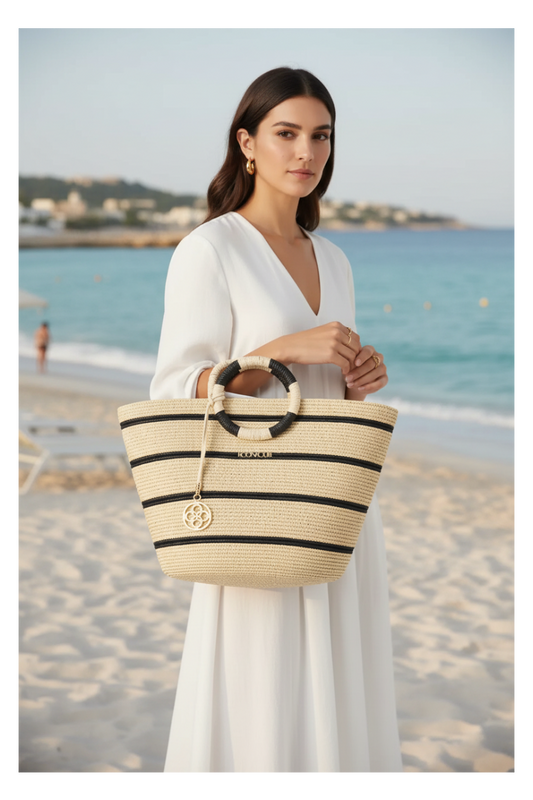 Tote Paglia Nera