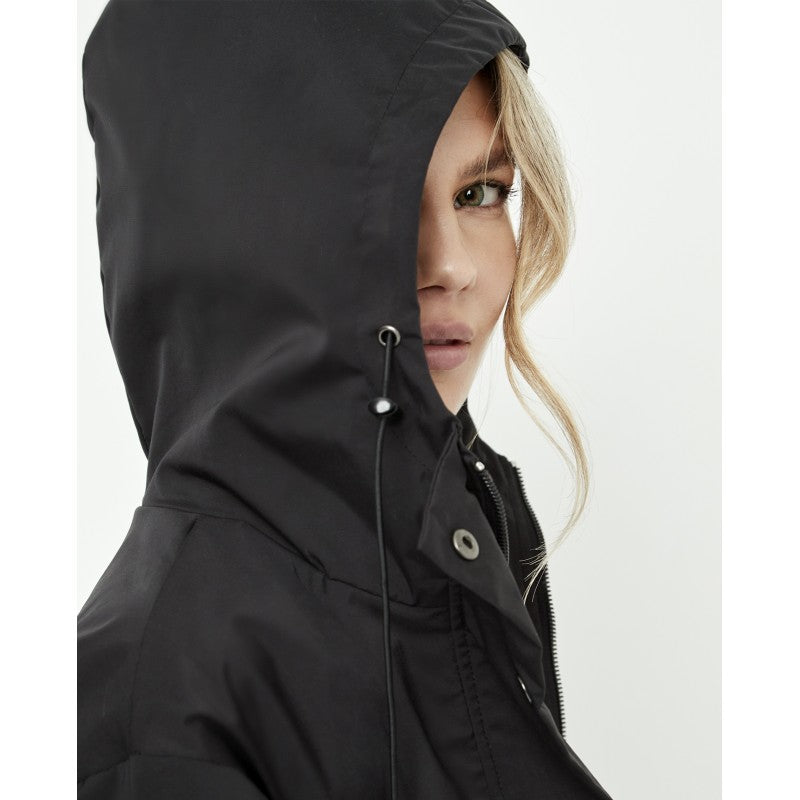 Impermeabile Donna Nero Selmark