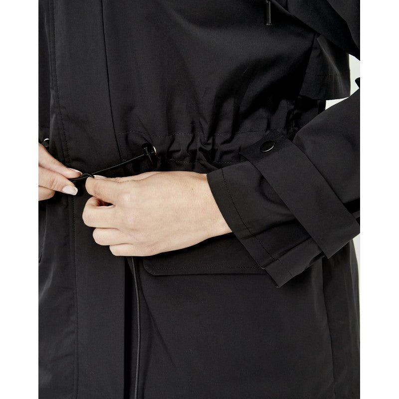 Impermeabile Donna Nero Selmark
